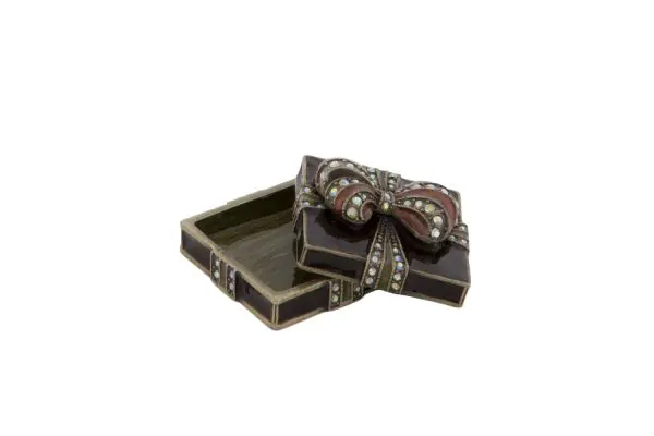 Green Bow Trinket Box - Image 2