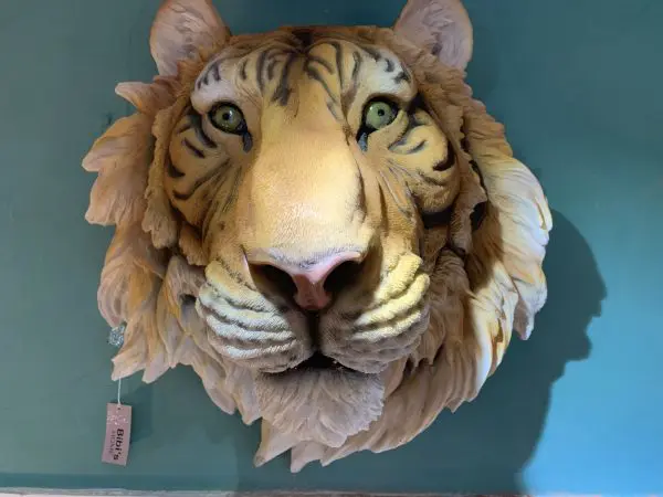 Large Tiger Wall Head