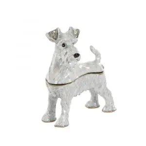 Grey Schnauzer Trinket Box