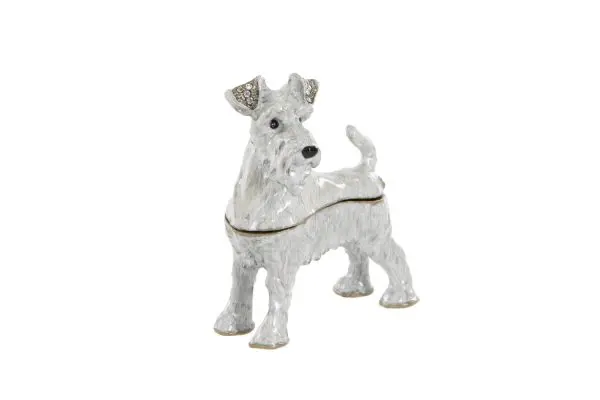 Grey Schnauzer Trinket Box