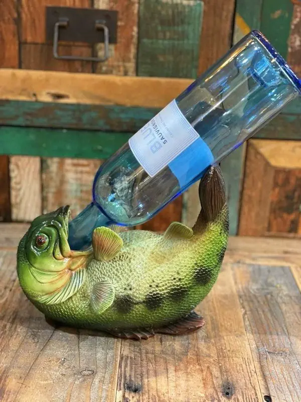 "Drinks Like a Fish" Wine Bottle Holder