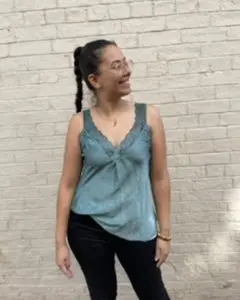 SILKY LACE TRIM CAMISOLES