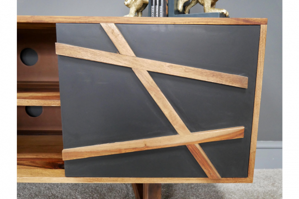 Hard Wood TV Cabinet - Image 2