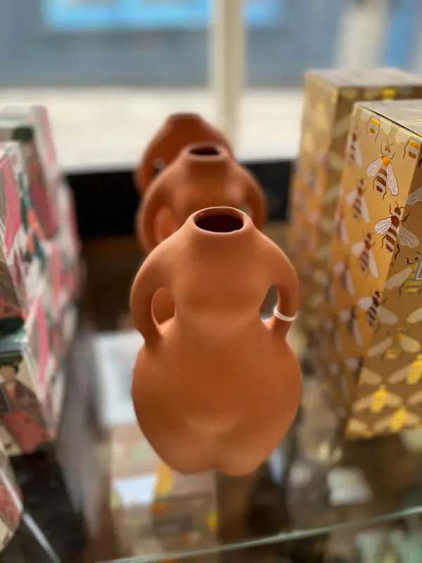 Terracotta Nude Vase