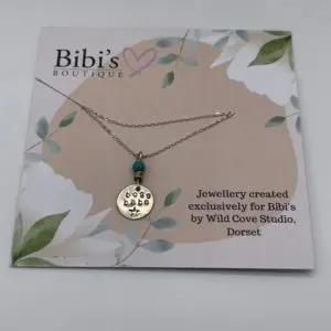 Wild Cove Sterling Silver  ‘Boss Babe’ Pendant Necklace