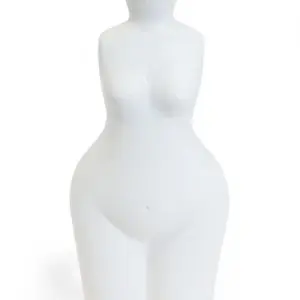 LARGE FEMALE BODY CERAMIC STEM VASE