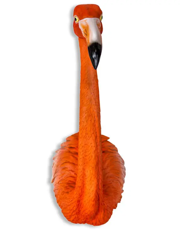 LARGE FLAMINGO WALL HEAD