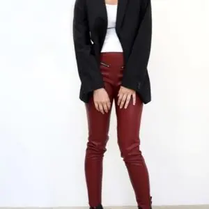 RELIGION STEEL LEGGINGS BORDEAUX