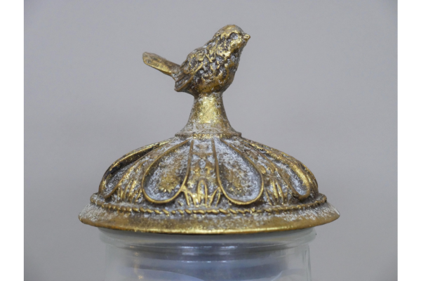 Bird Top Glass Container - Image 3