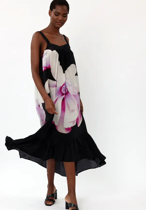 RELIGION TIDE DRESS PRISTINE PINK