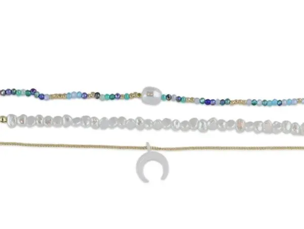 Big Metal London Agnes Set Of 3 Bracelets