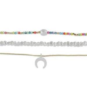 Big Metal London Agnes Set Of 3 Bracelets