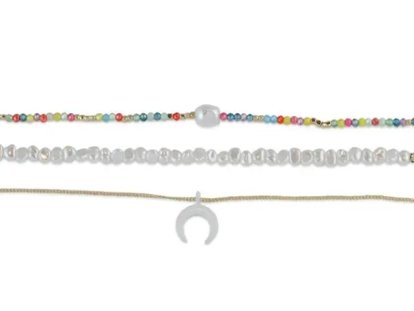 Big Metal London Agnes Set Of 3 Bracelets