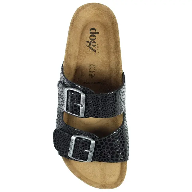 Lazy Dogz Tide II Black Sandal