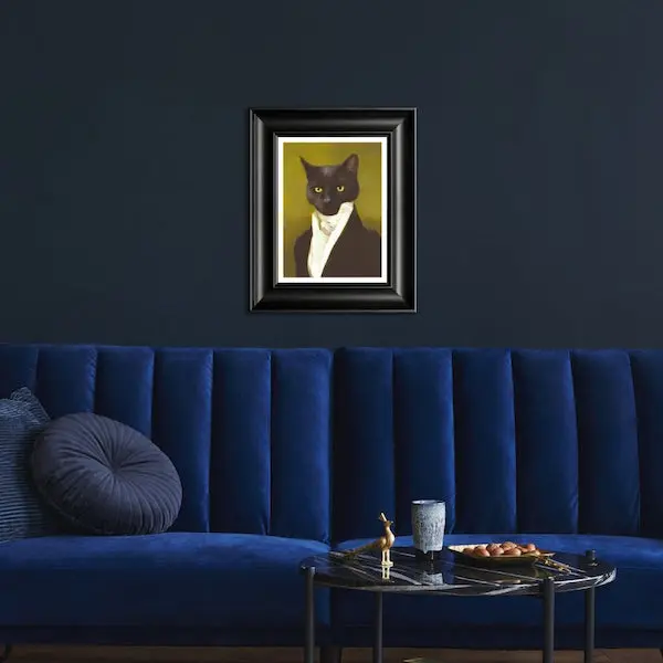 Cat Boy Framed Wall Art
