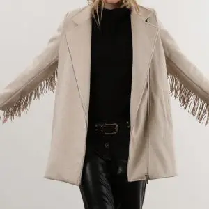 RELIGION RESPLENDENT COAT BEIGE