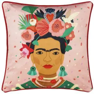Frida Illustrated Cushion by Kate Merritt