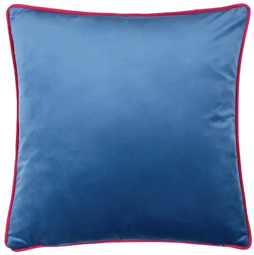 Paisley Blooms Pink Illustrated Cushion by Kate Merritt - Image 4