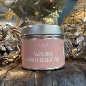 Warm Gingerbread Classic Tin Pintail Candle
