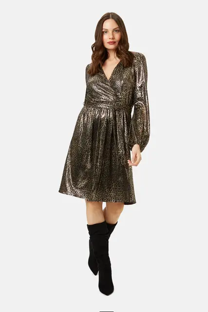 Traffic People Parallel Lines Dress