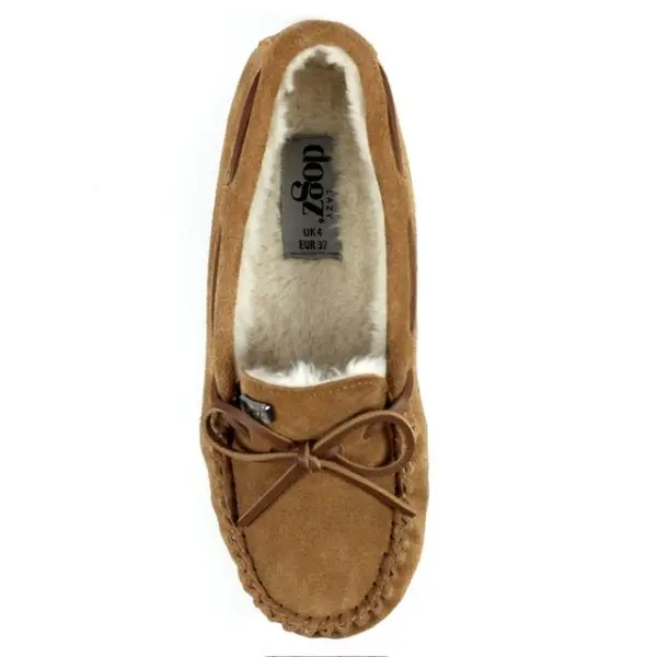 Lazy Dogz Portree Tan Slipper
