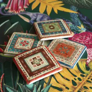Aztec Coasters Set of 4