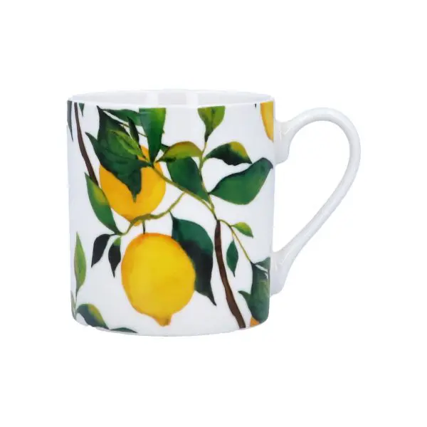 Bone China Mug - Lemon Tree