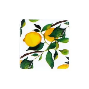 Lemon Tree New Bone China Coaster