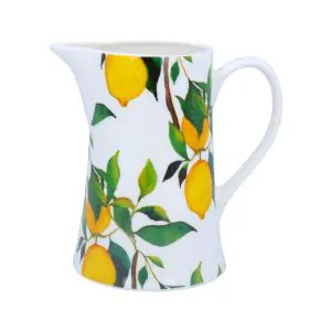 Bone China Jug, Medium - Lemon Tree Code: 32778