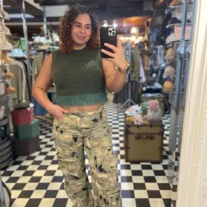 Camo Cargo Trousers