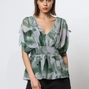 RELIGION RADIANT TOP BOTANIC GREEN