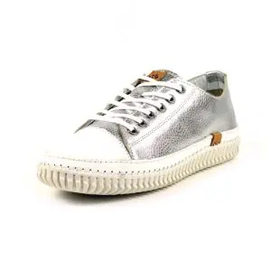 Starlet Silver Leather Shoe