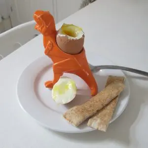 House Of Disaster Origami Orange Dino Egg Cup