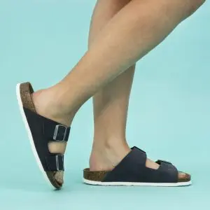 Lazy Dogz Roco 2 Blue Suede Sandal