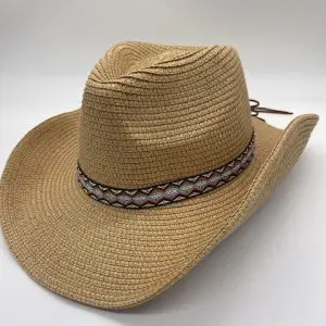 Aztec Band Cowboy Hat in 3 Colours
