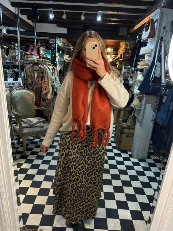 Wool Blend Scarf in 8 Colours