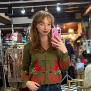 Red Leopard Cardigan in 2 Colours