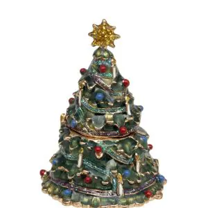 Christmas Tree Trinket Box