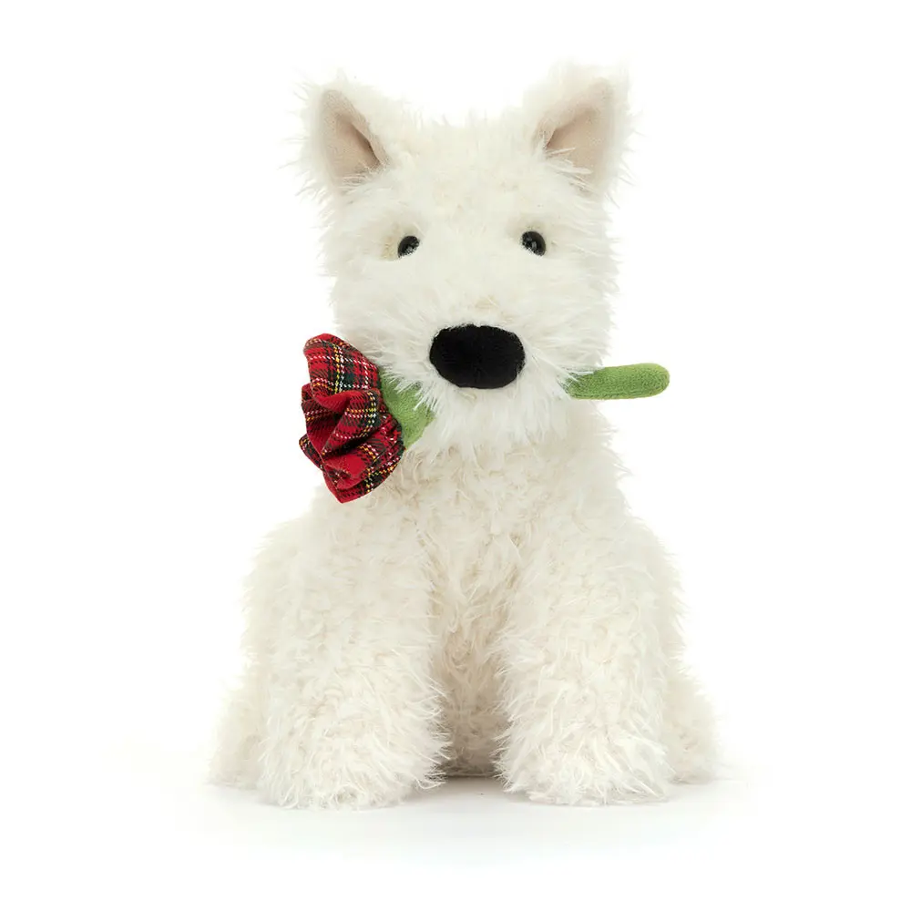 Jellycat Munro Scottie Dog 'Love You' - Image 3