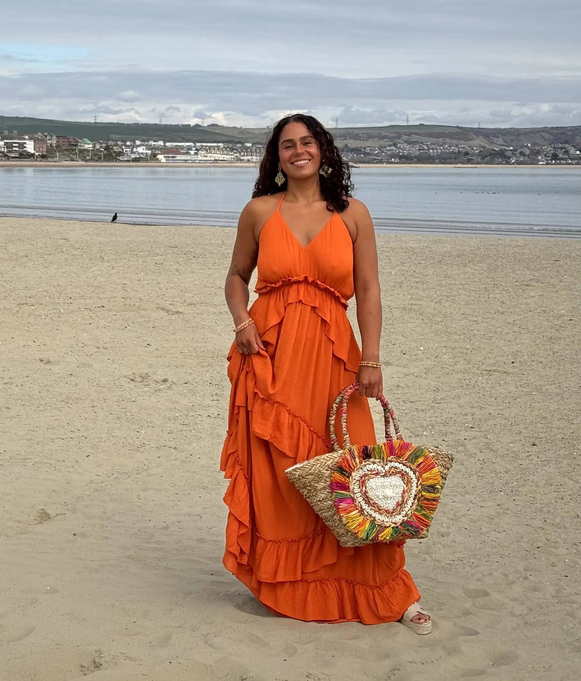 Halter Neck Tier Dress in 3 Colours