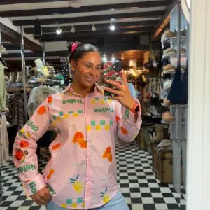 Pink ‘Soleil’ Shirt