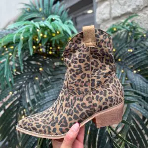 Leopard Print Cowboy Boot