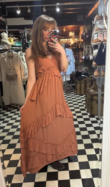 Halter Neck Tier Dress in 2 Colours