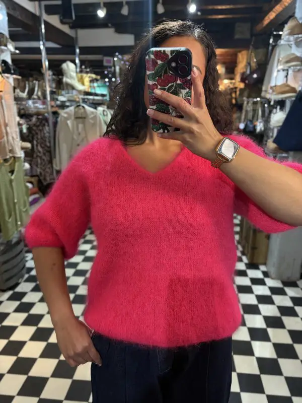 Mohair Blend Jumper in 8 Colours - Image 3