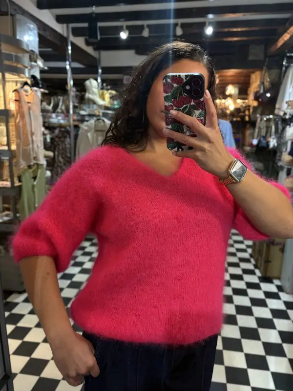 Mohair Blend Jumper in 8 Colours - Image 4