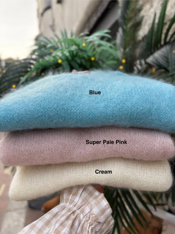 Mohair Blend Jumper in 8 Colours - Image 5