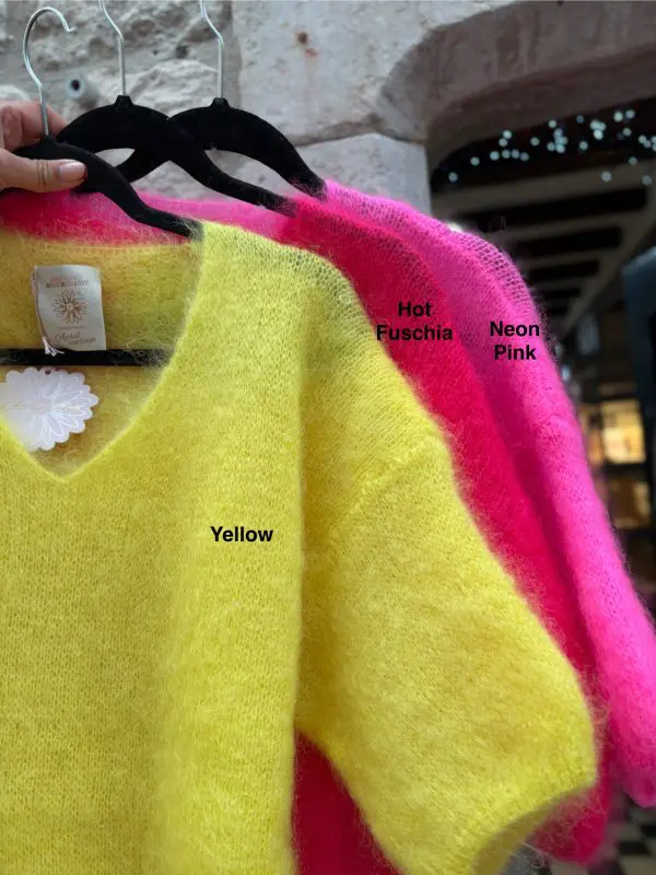 Mohair Blend Jumper in 8 Colours - Image 7