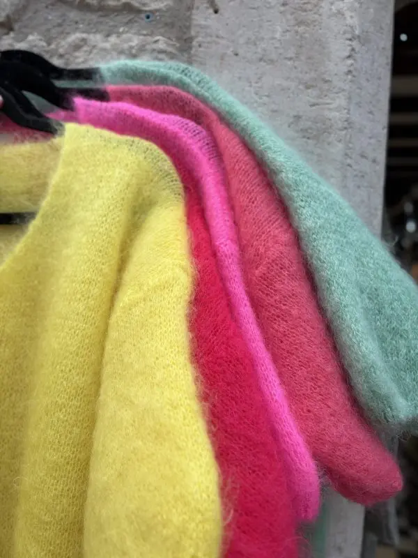 Mohair Blend Jumper in 8 Colours - Image 8