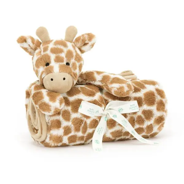 Bashful Giraffe Blankie Jellycat.