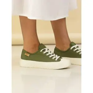 Lunar Jayne Trainers in Khaki